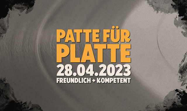 Patte für Platte – Crowdfundingparty von MC Strahlemann